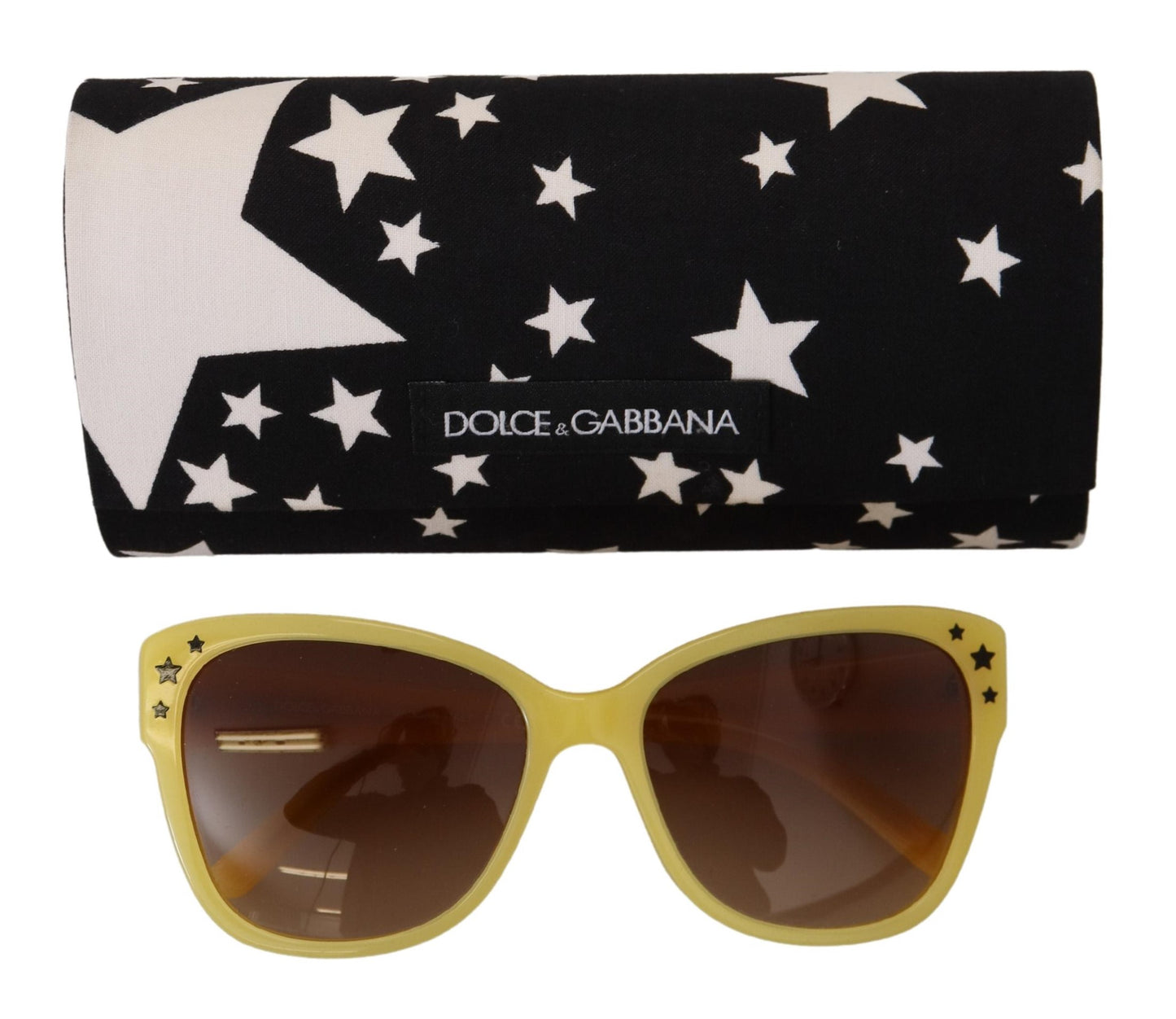 Chic Yellow Acetate Gradient Sunglasses