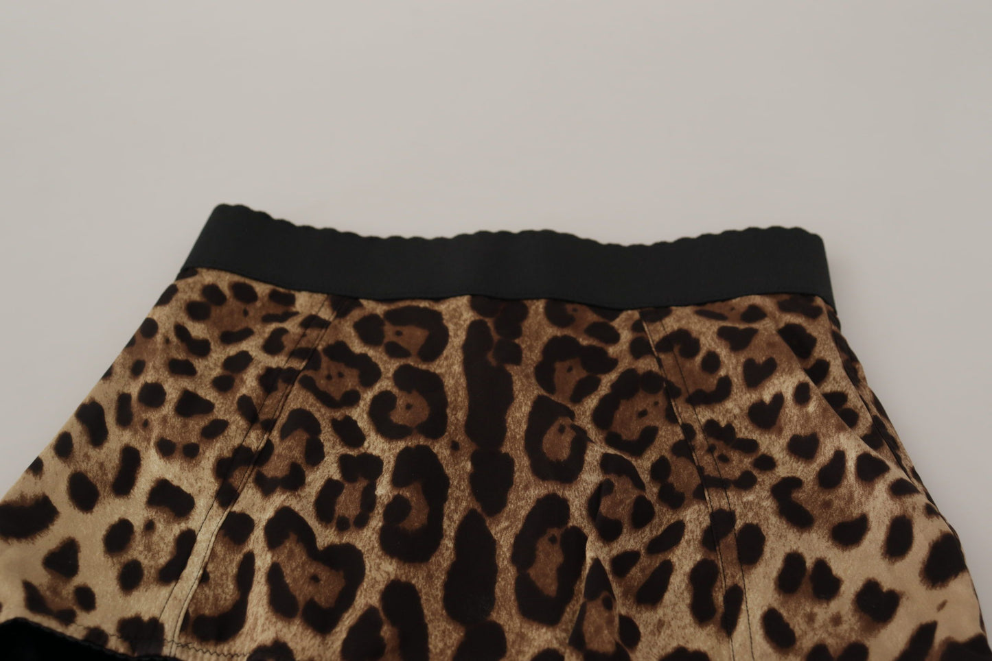 Leopard Print High Waist Hot Pants Shorts