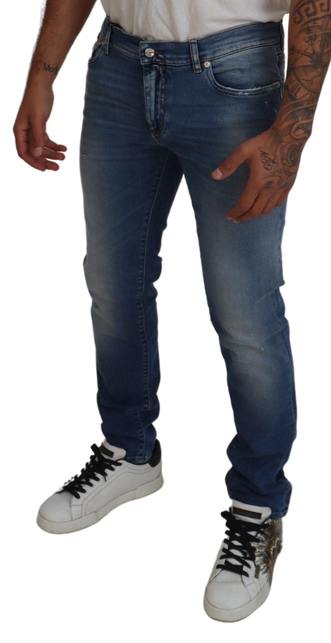 Chic Slim Fit Italian Denim Jeans