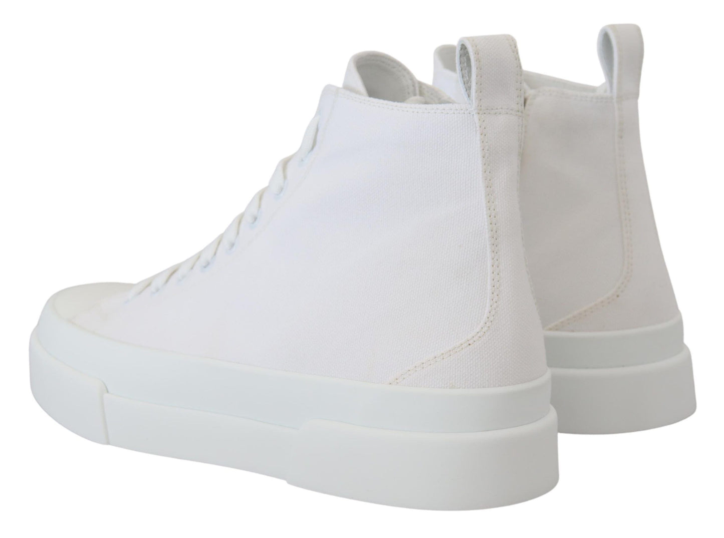 Elegant High Top Canvas Sneakers