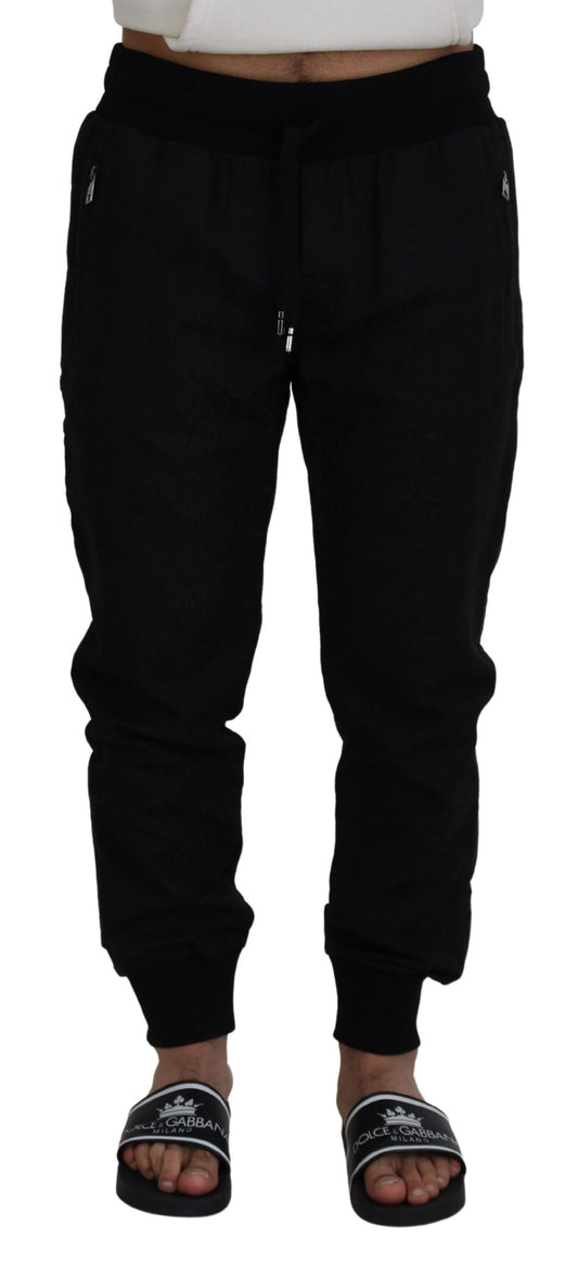 Black Men Casual Jogger Pants