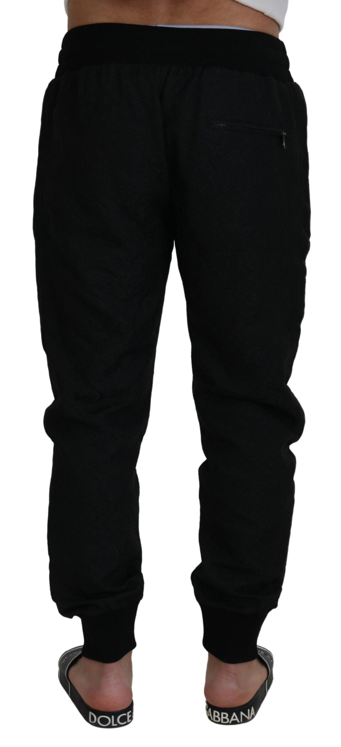 Black Men Casual Jogger Pants