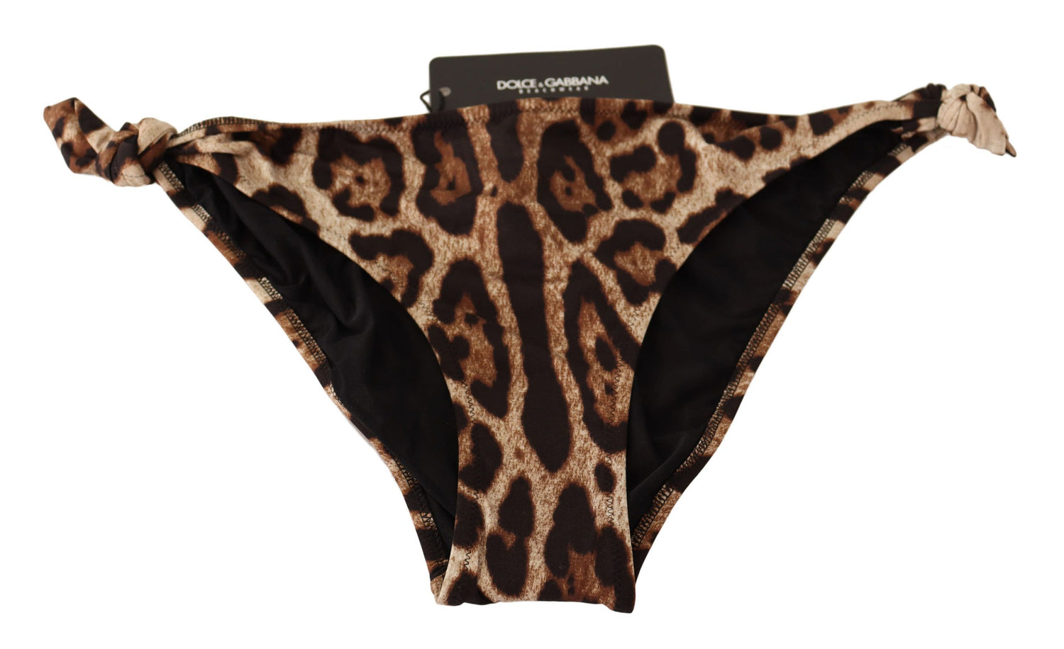 Bikini Bottom Brown Leopard Print Swimsuit Swimwear