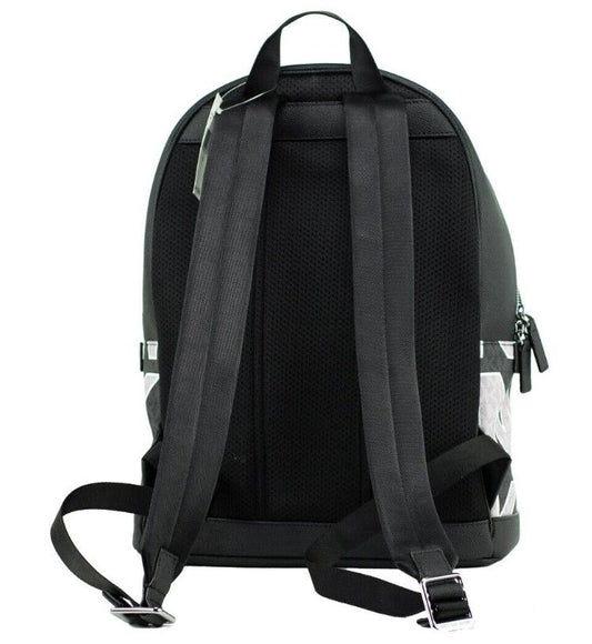 Cooper Black Signature PVC Graphic Logo Backpack Bookbag Bag