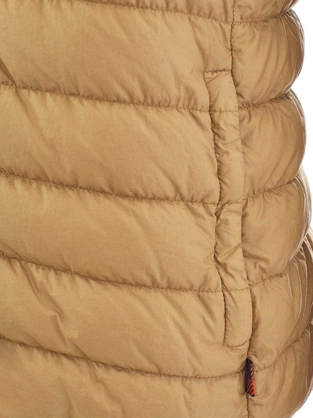 Chic Beige Lightweight Quilted Jacket