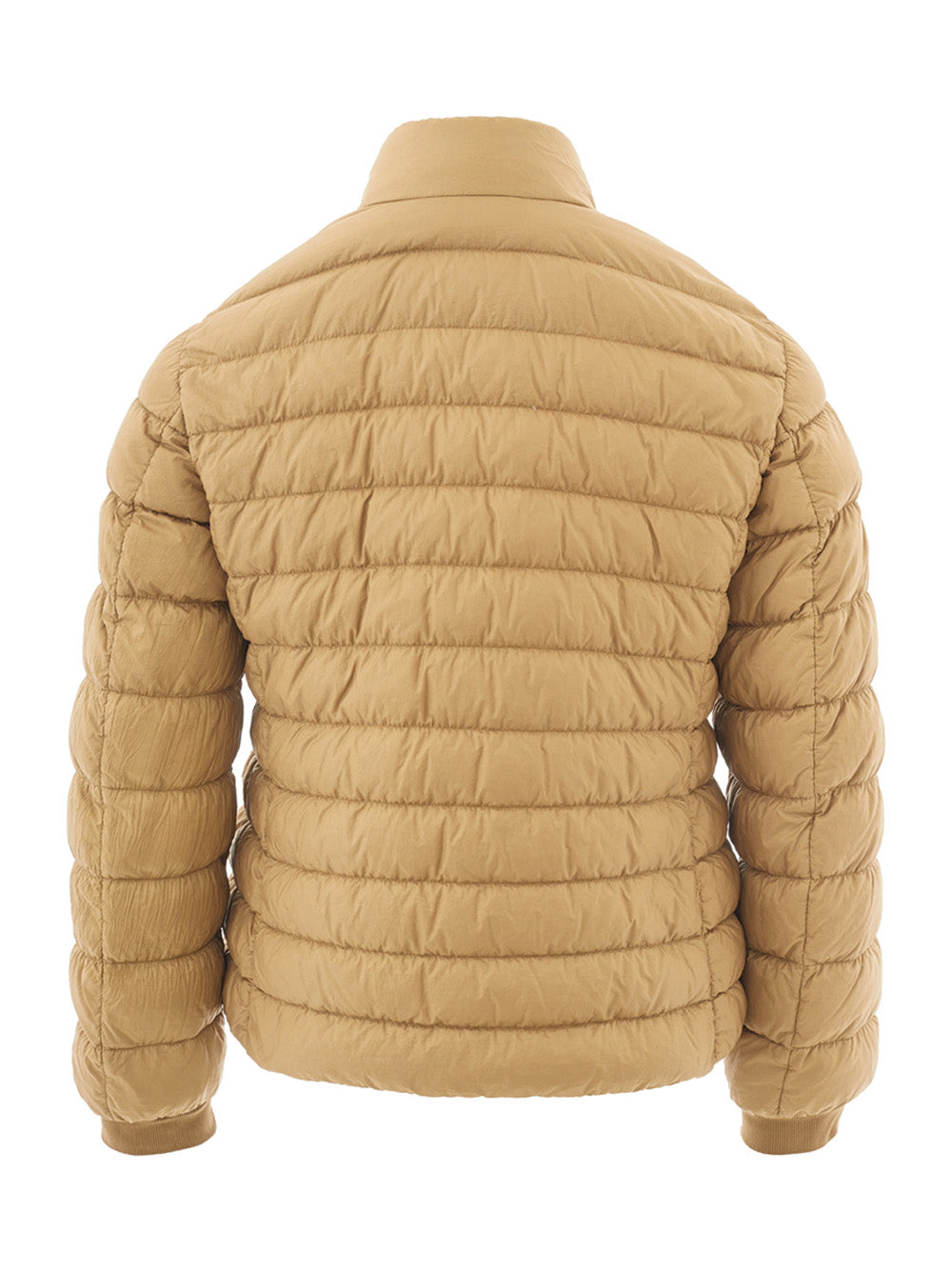 Chic Beige Lightweight Quilted Jacket