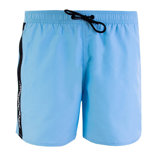 Turquoise Drawstring Swim Shorts