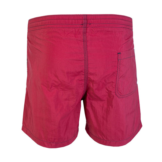 Elegant Burgundy Beachwear for Men