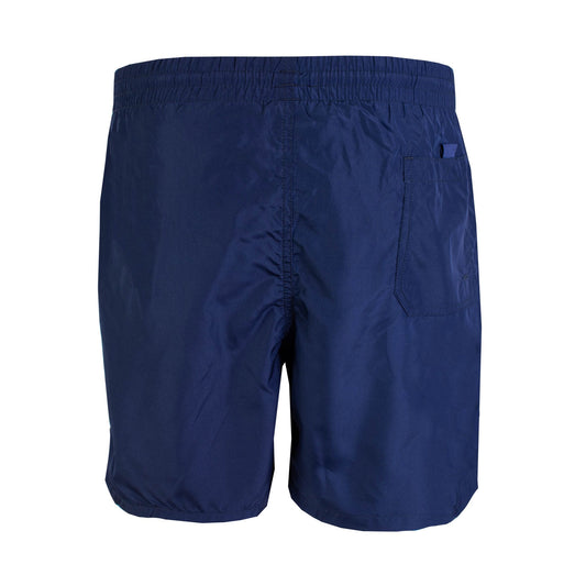 Elegant Blue Swim Boxer Shorts