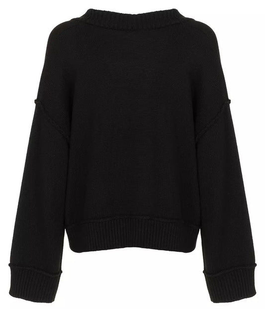 Classic V-Neck Wool Blend Sweater