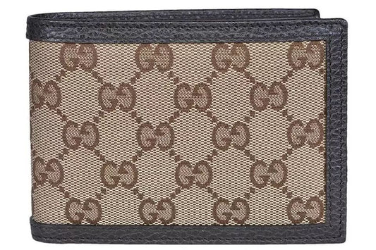 Elegant Monogram Canvas Wallet