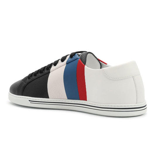 Multicolored Calfskin Low Sneakers