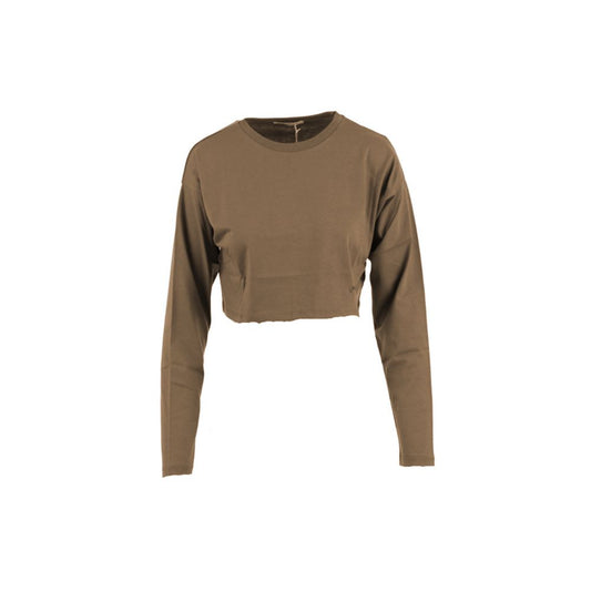 Elegant Long Sleeve Jersey Top