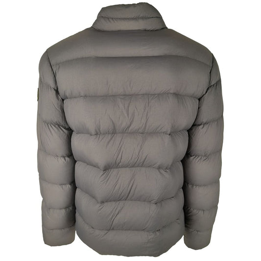 Sleek Garment-Dyed Down Jacket