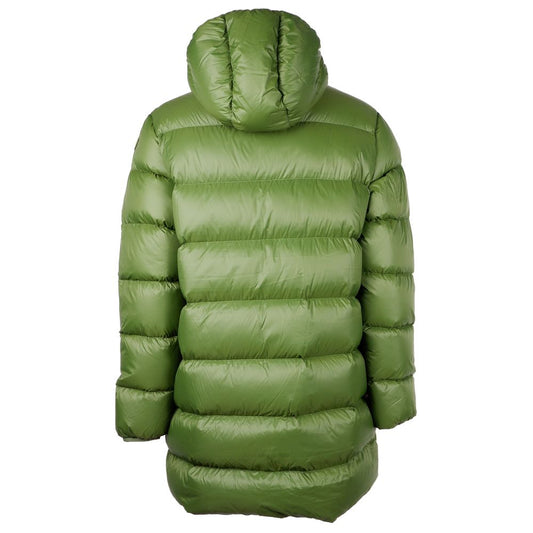 Elegant Long Nylon Down Jacket