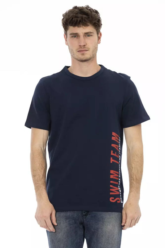 Army Cotton Blend Printed T-shirt