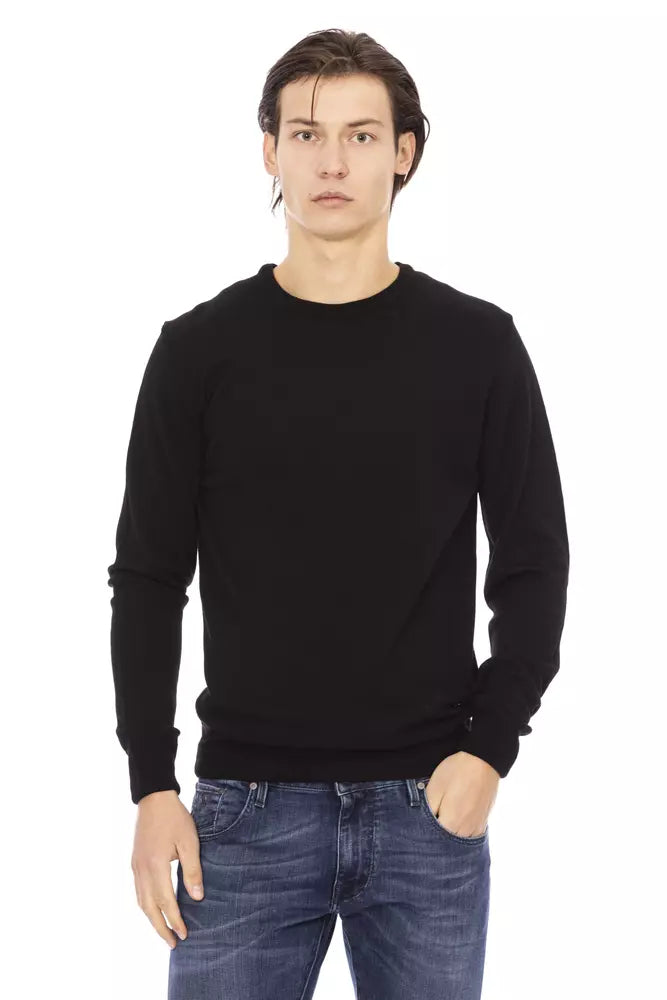 Elegant Black Turtleneck Sweater