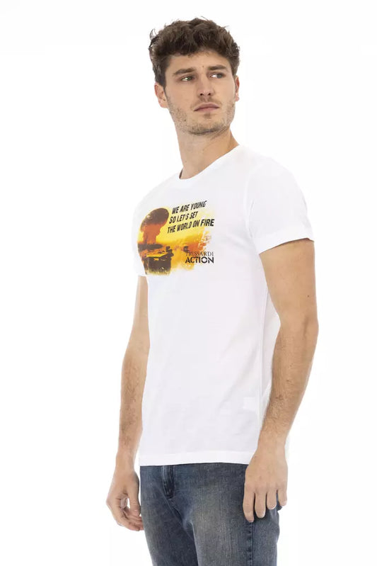 Sleek Short Sleeve Fashion Statement Tee