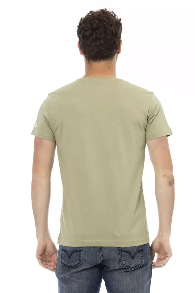 Emerald Green Short Sleeve Fashion Tee