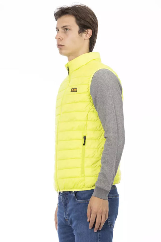 Sleeveless Yellow Down Jacket