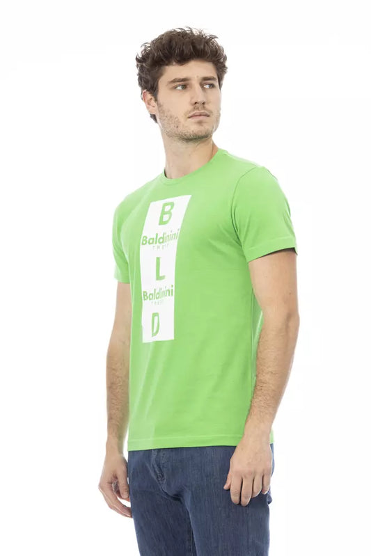 Emerald Elegance Cotton Tee