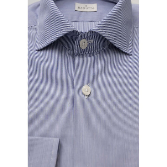 Elegant Medium Fit French Collar Shirt