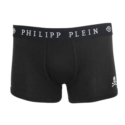 Sleek Black Cotton Boxer Duo