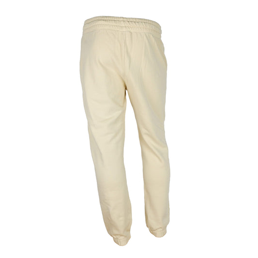 Elegant Beige Cotton Tracksuit Trousers