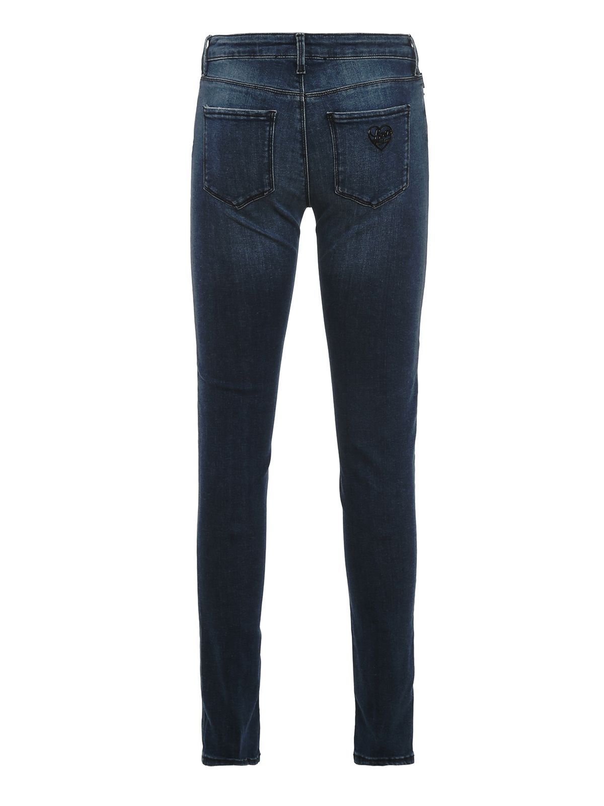 Chic Medium Blue Slim Stretch Jeans