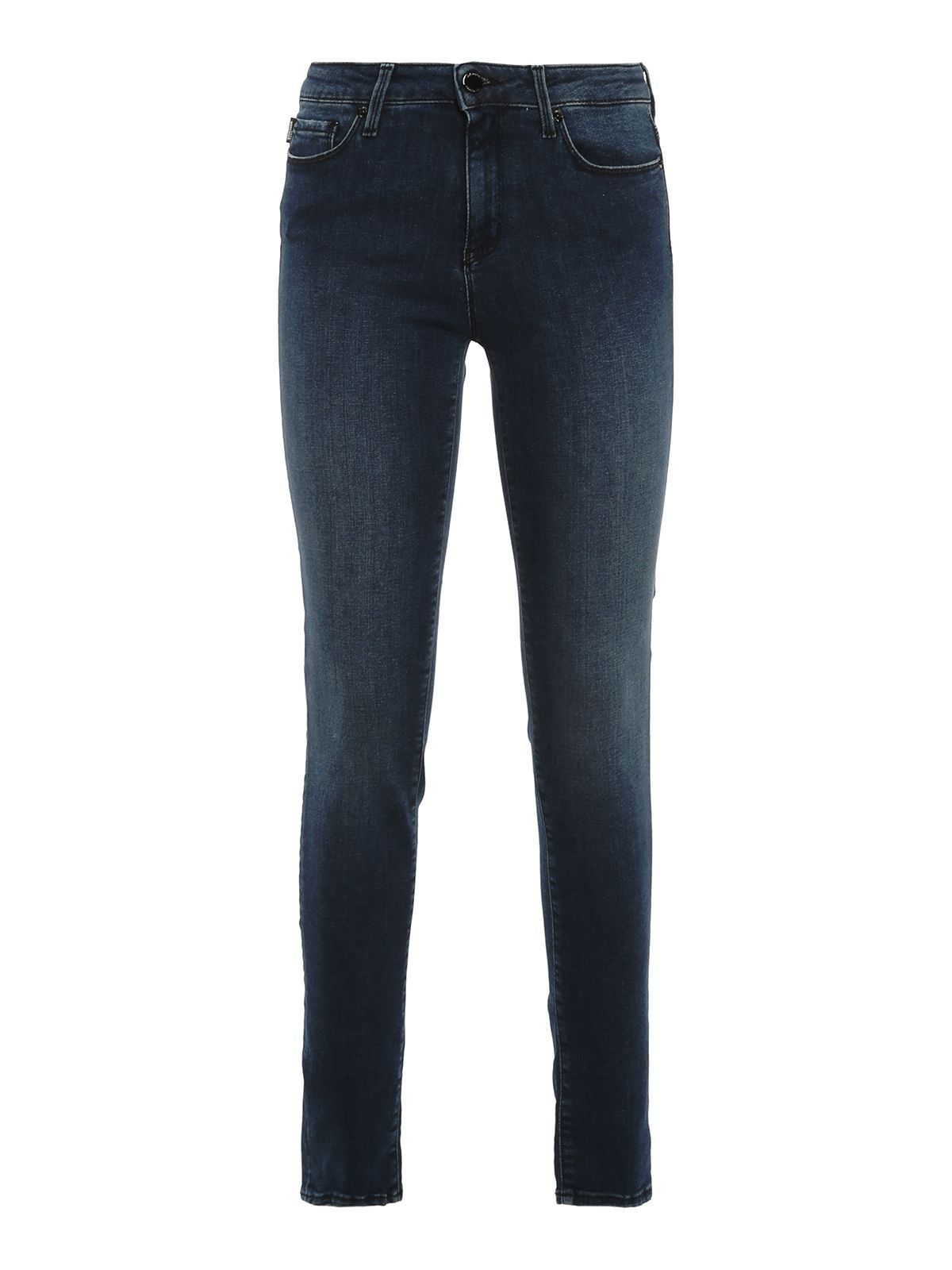 Chic Medium Blue Slim Stretch Jeans