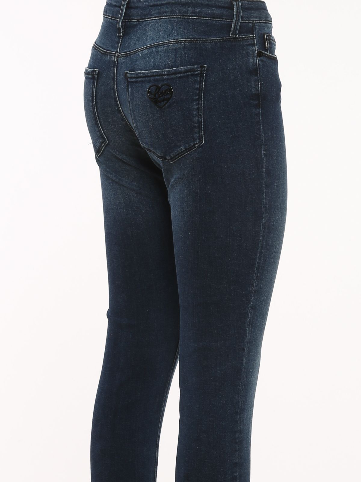 Chic Medium Blue Slim Stretch Jeans