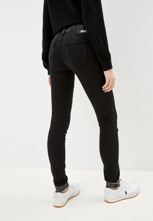 Elegant Black Stretch Slim Jeans