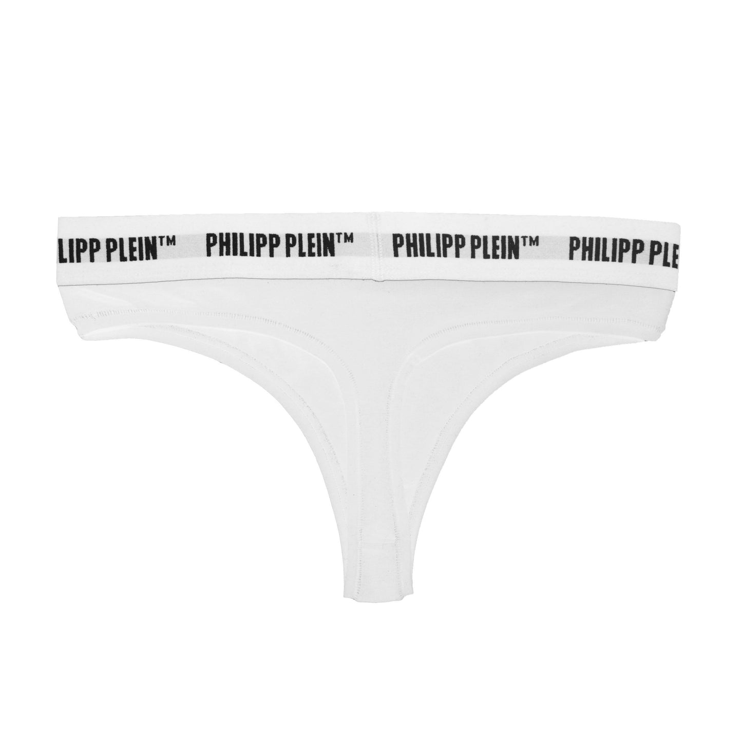 Elegant White Thong Duo for Women