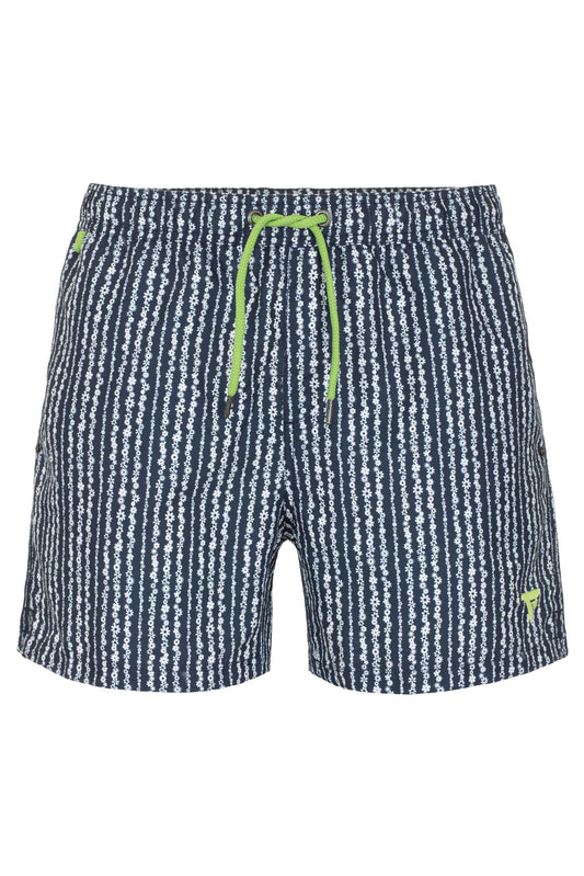 Chic Blue Fantasy Beach Shorts