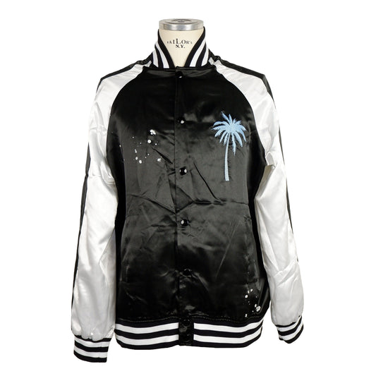 Sleek Satin Embroidered Jacket