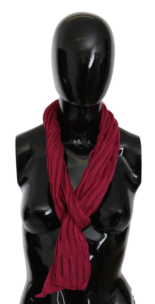 Bordeaux Neck Wrap Shawl Foulard Scarf