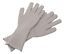 Elegant Light Gray Cashmere Gloves