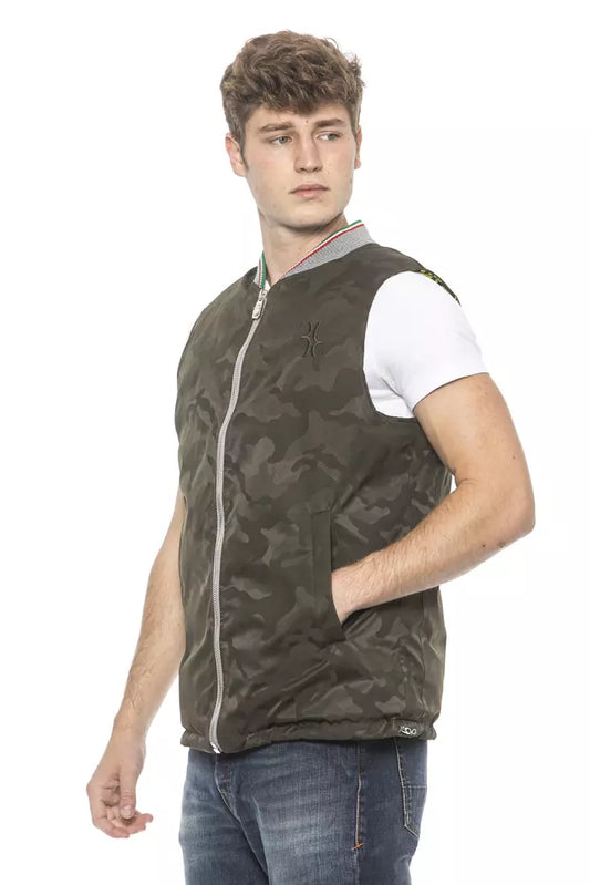 Chic Army Men's Designer Vest