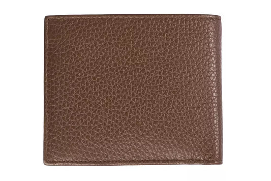 Elegant Tumbled Leather Men's Wallet