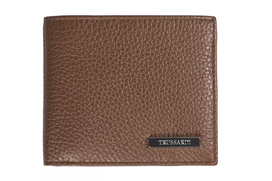 Elegant Tumbled Leather Men's Wallet