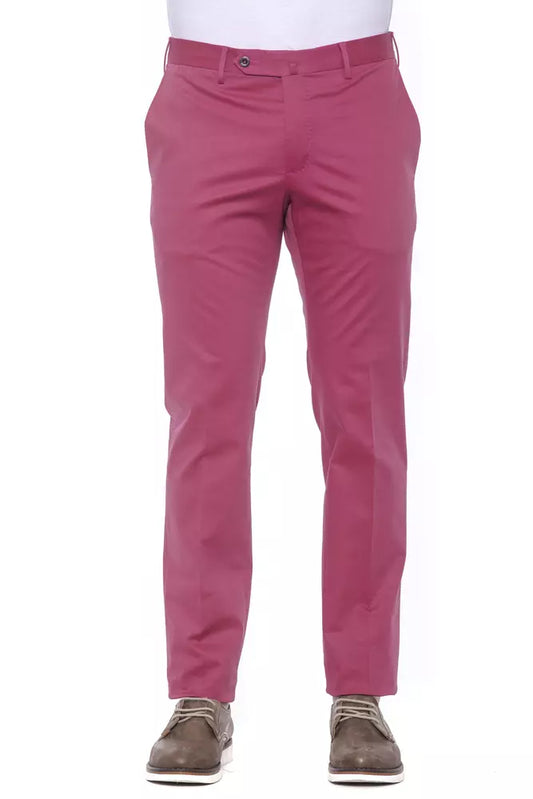 Fuchsia PT Torino Men's Fashion Trousers