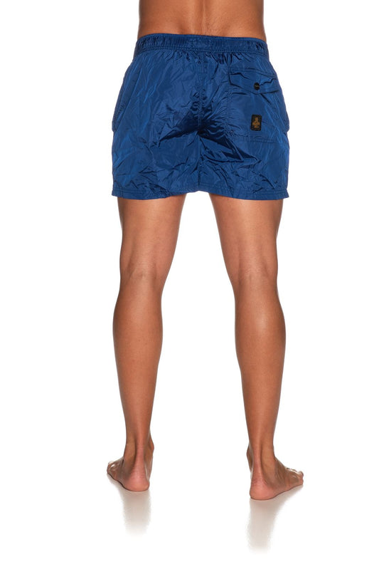 Blue Beach Escape Swim Shorts