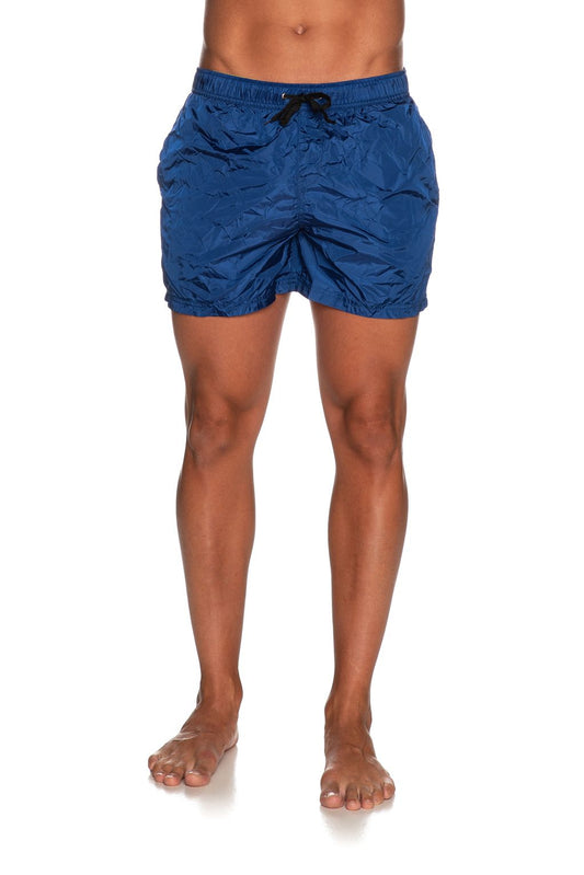 Blue Beach Escape Swim Shorts