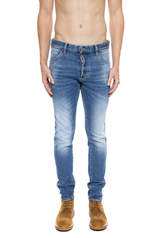 Chic Distressed Cool Guy Fit Jeans