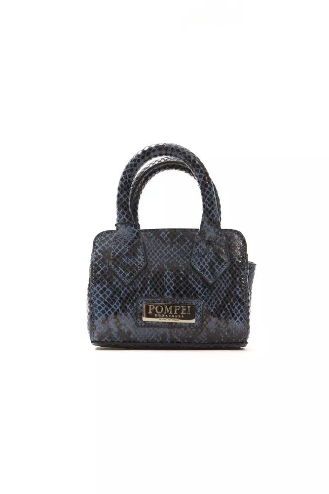 Chic Python Print Mini Tote Elegance