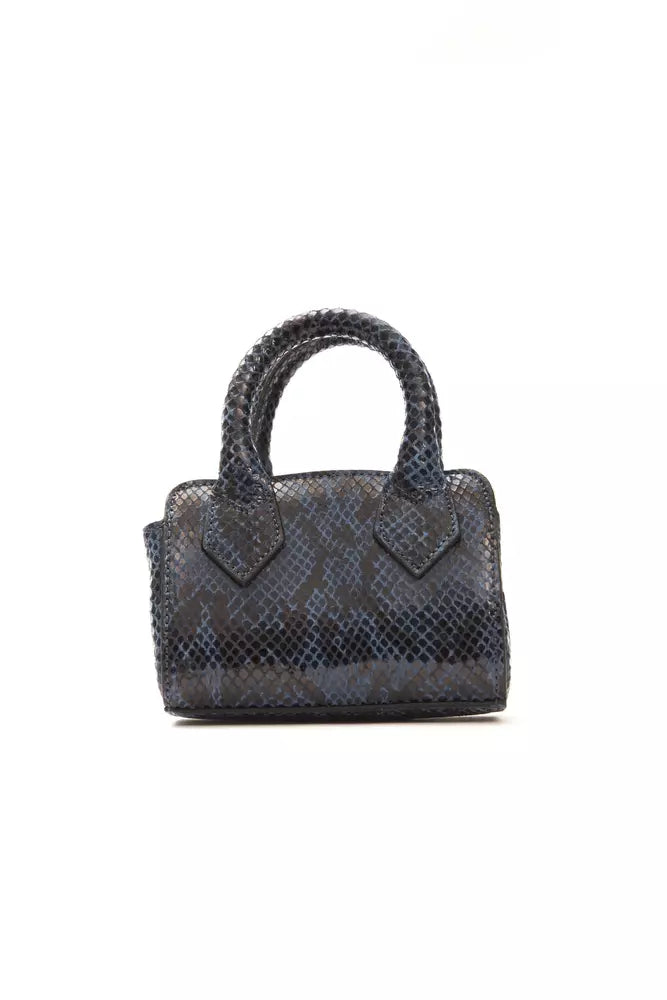 Chic Python Print Mini Tote Elegance