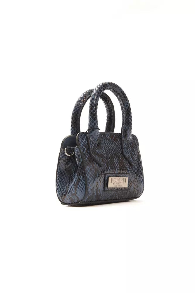 Chic Python Print Mini Tote Elegance