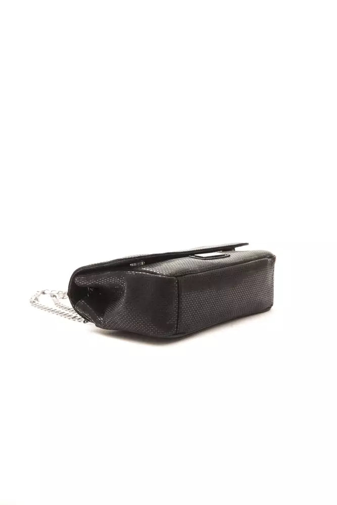 Elegant Black Leather Crossbody Bag