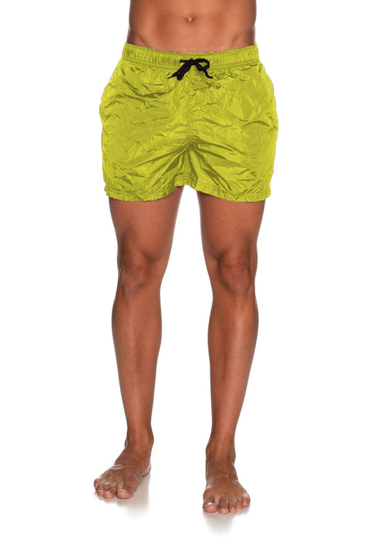 Vibrant Yellow Men's Swim Shorts