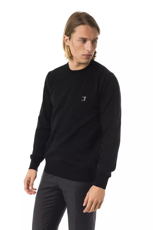 Embroidered Extrafine Merino Wool Sweater